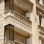 نمای بیرونی ساختمان با سنگ تراورتن 4 نماشویی - نمای بیرونی ساختمان با سنگ تراورتن