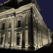 نور پردازی نمای ساختمان