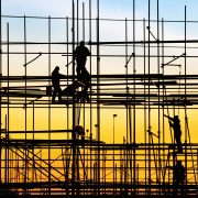 نماشویی - نصب داربست فلزی